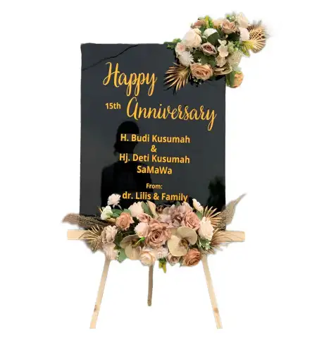 Papan Bunga Akrilik Pematang Gubernur