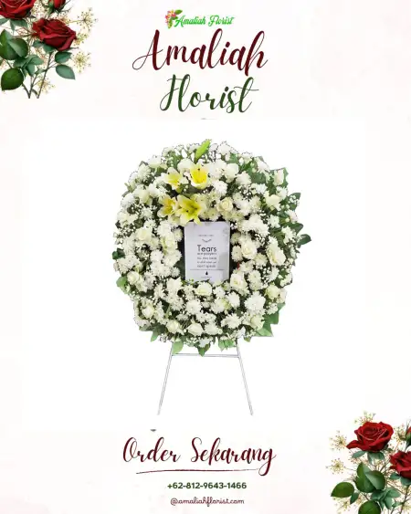 Krans Bunga Duka Pematang Gubernur